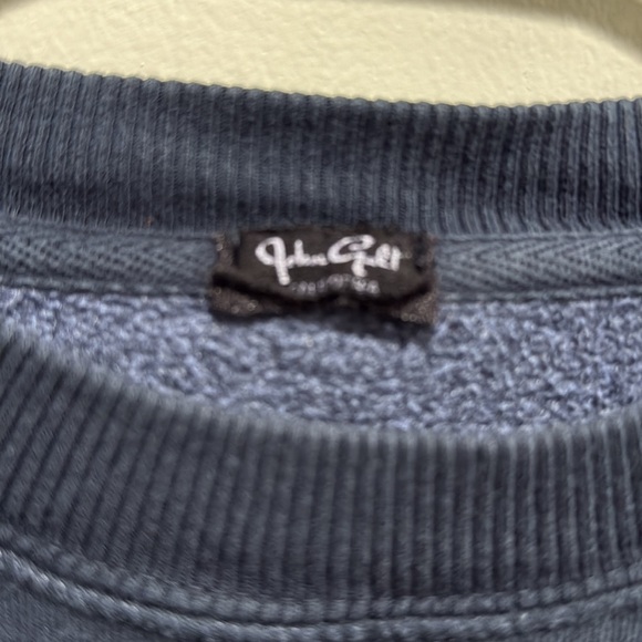 John Galt Los Angeles 1984 Sweatshirt USA Flag Graphic Navy Crewneck O/S B-1 - Picture 3 of 6